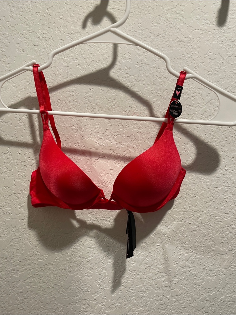 Victoria's Secret Red Push-Up Lightly Padded Bra